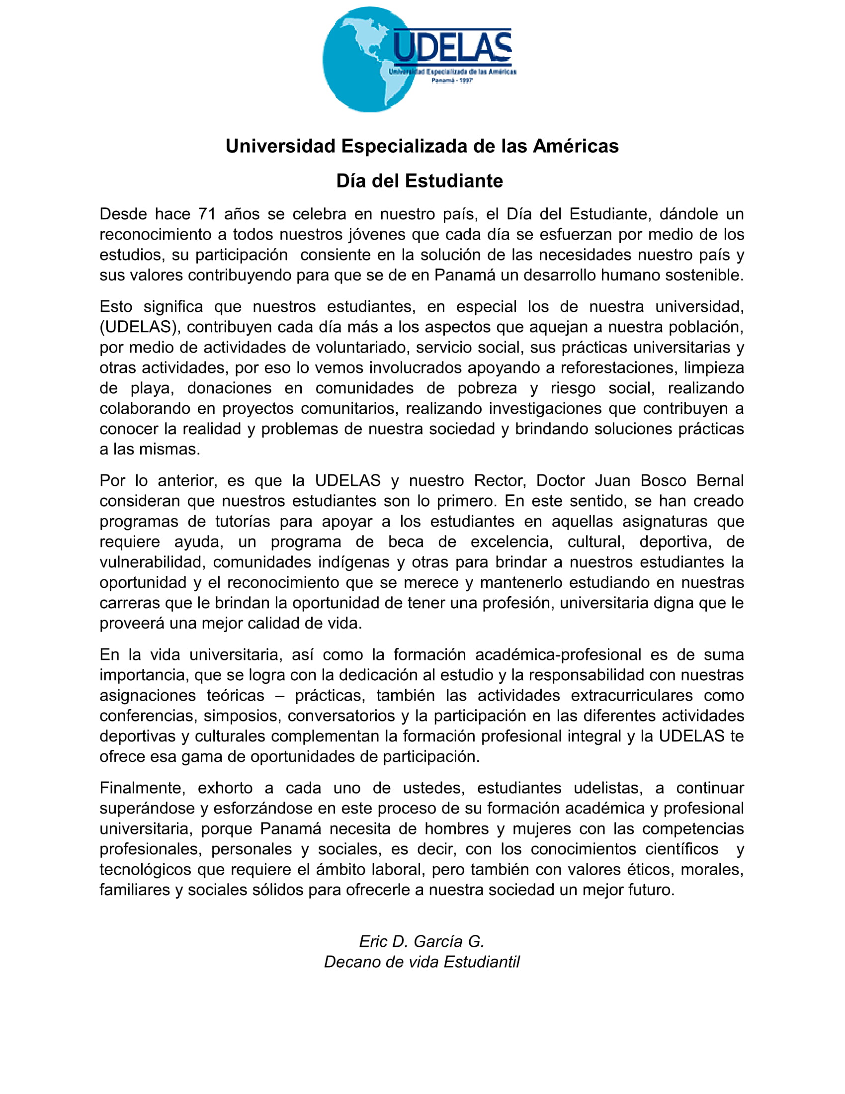 UDELAS