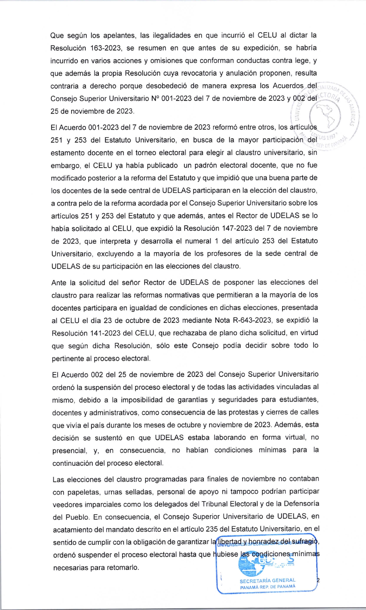 UDELAS