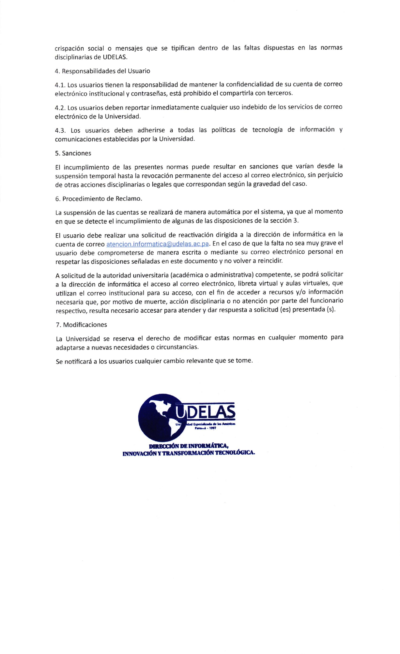 UDELAS