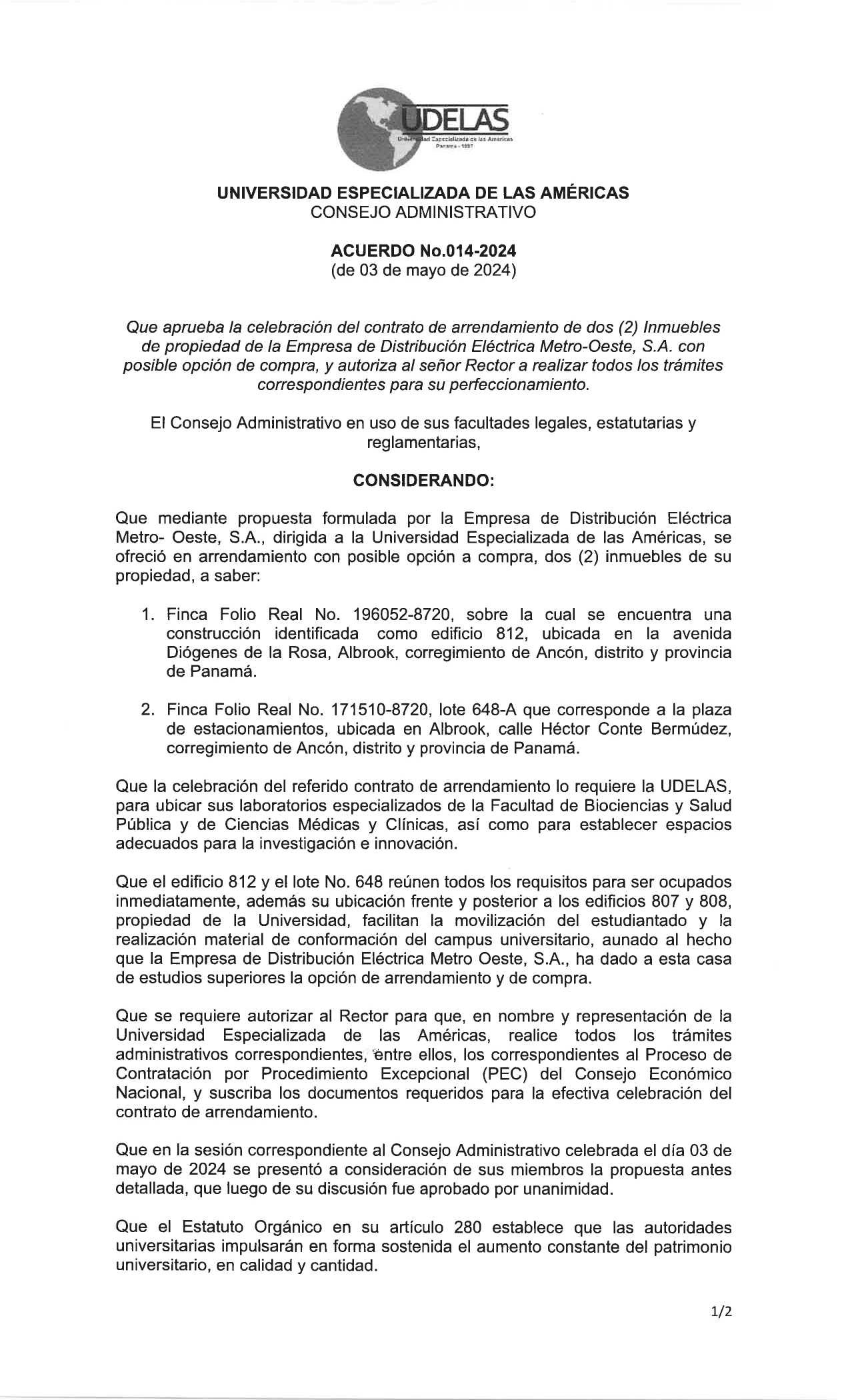 UDELAS