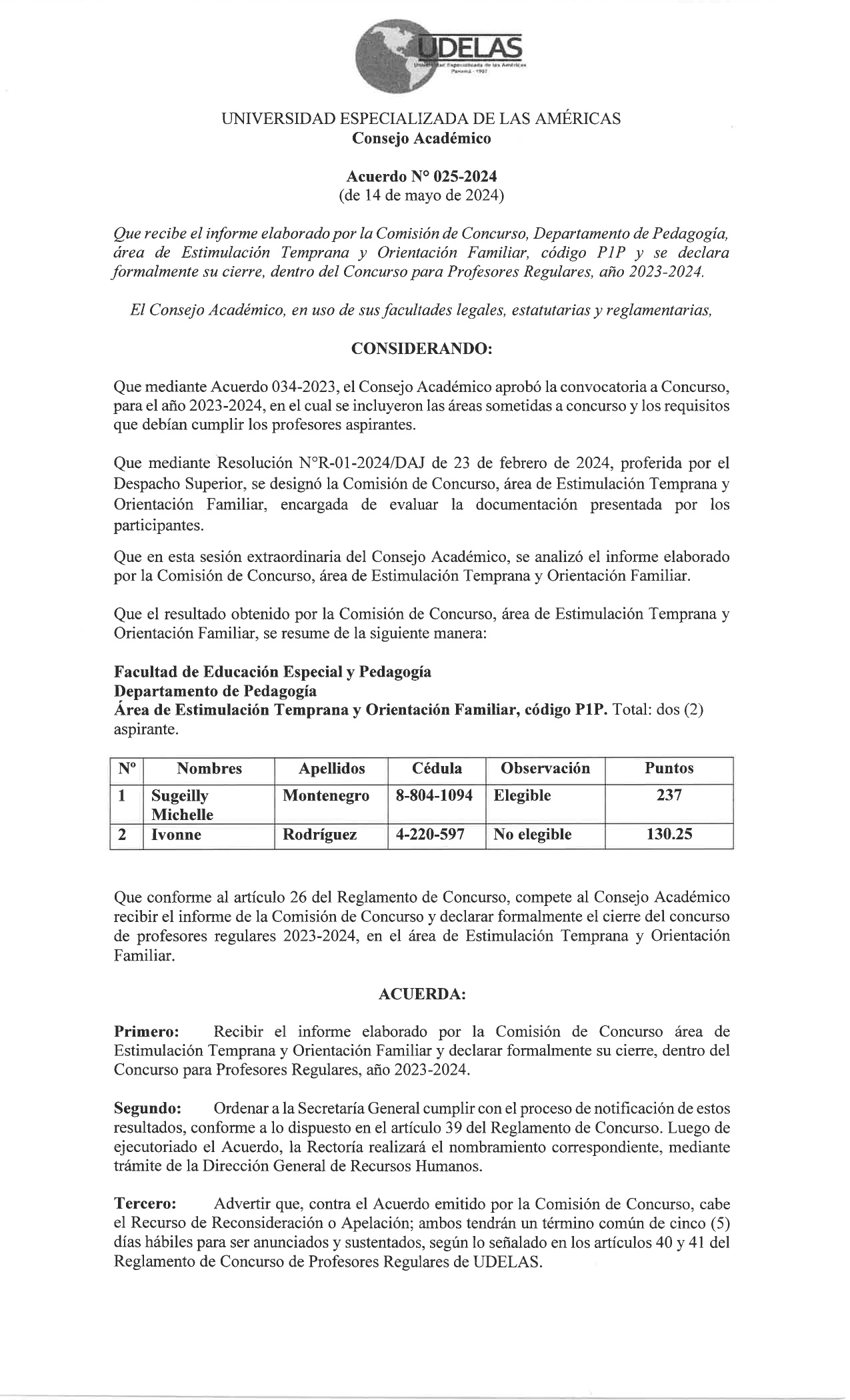 UDELAS