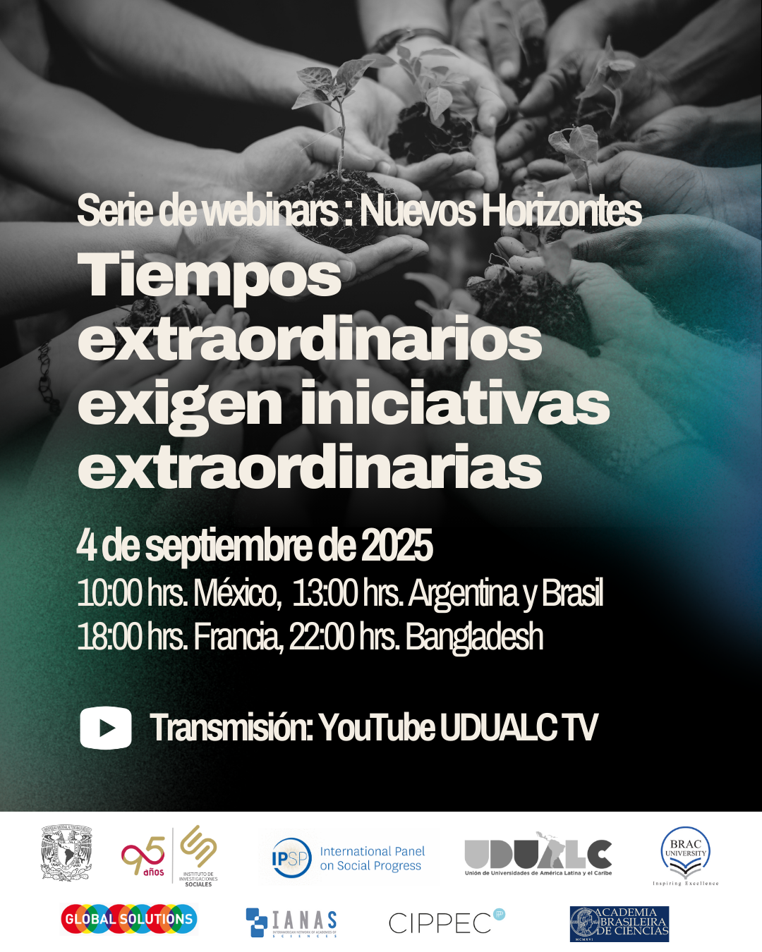 Serie de webinars: “Nuevos Horizontes”
