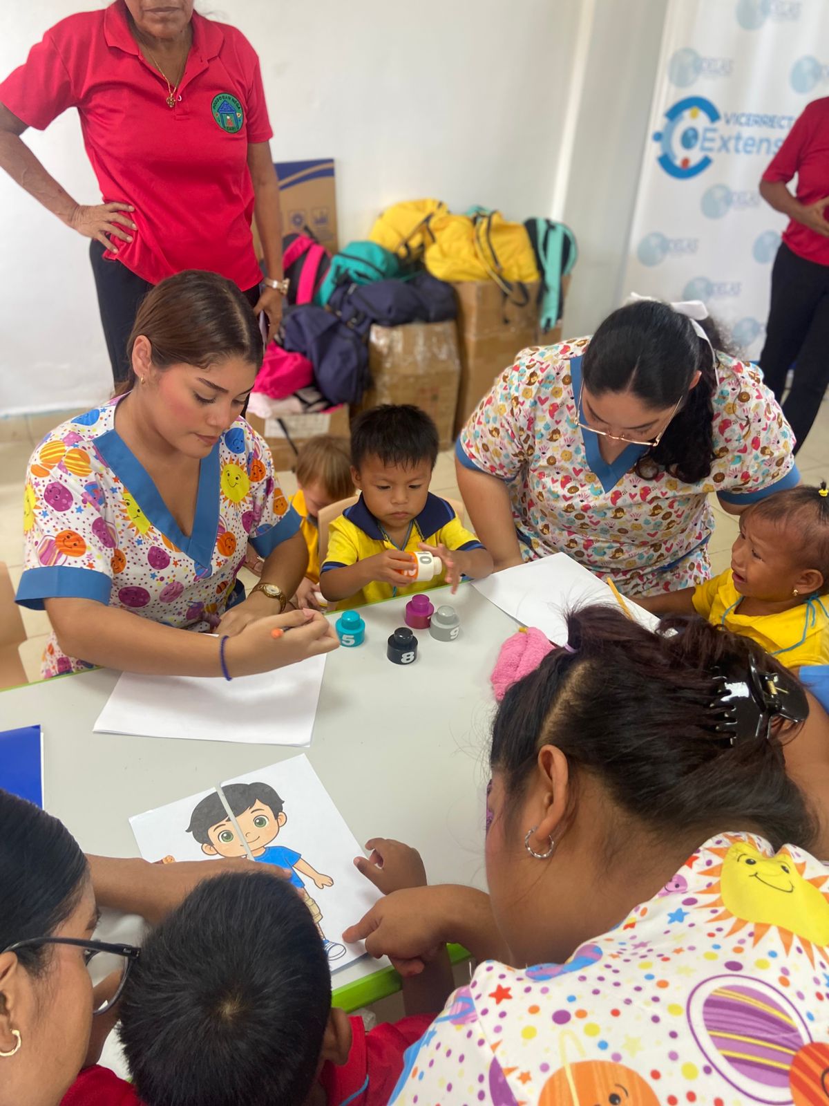 En la Semana de la Estimulación Temprana, estudiantes de UDELAS brindan atención especializada en el CAIPI de Brisas del Chumical