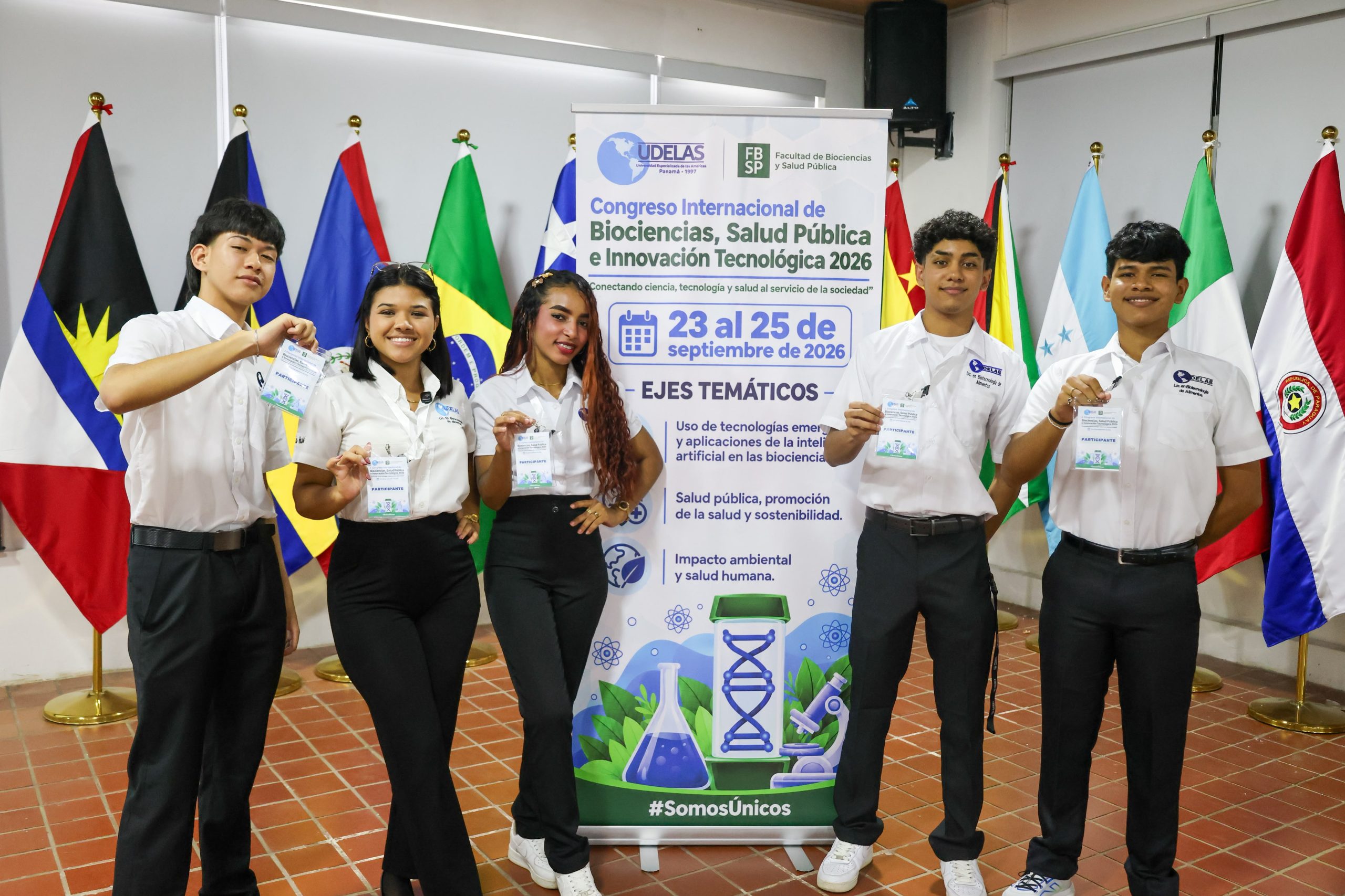 UDELAS concluye primer Congreso Internacional de Biociencias, Salud Pública e Innovación Tecnológica